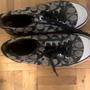 100% Coach Sneakers! Good Condition!!